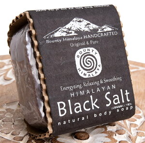 ԌSuperSale ubN i` {fB \[v HIMALAYAN Black Salt Natural Body SoapyΌ 75gz / lp[̐Ό nhCh nhCh\[v Jg}Y V eBL^