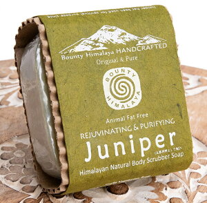 ԌSuperSale oEeB q} i` {fB \[v Juniper Himalayan Natural Body Scrubber SoapyΌ 75gz / lp[̐Ό nhCh nhCh\[v Jg}Y V