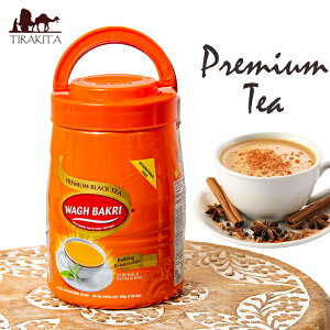 `Cpg CTCt v~AeB[ Premium Tea 225g {gyWAGH BAKRI/OoNz Cĥ Wagh BakriiOoNj Chg eB[ CX^g `CXpCX AWAHi 