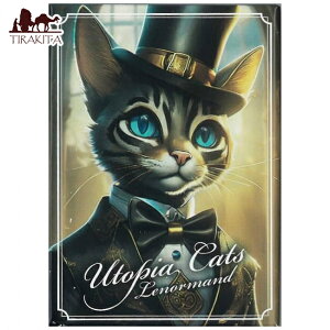 yz [gsALbcm} Utopia Cats Lenormand / INJ[h 肢 J[h肢 ^bg Poporo Labo p֘AS R[q[J[h Ch {  XebJ[ |XgJ