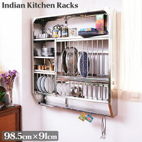 楽天市場】食器棚 98cm（収納家具｜インテリア・寝具・収納）の通販