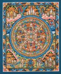 yz k_l^J @E䶗 31cm x 39cm /  Thanka }_ `̃^J `xbg ֑ɗ Ch {  XebJ[ |XgJ[h |X^[yr[1000~