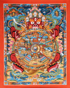 yz k_l^J Wheel of existance Z։} 45x57cm /  }_ `xbg 䶗 ` ֑ɗ Ch {  XebJ[ |XgJ[h |X^[yr[1000~N[