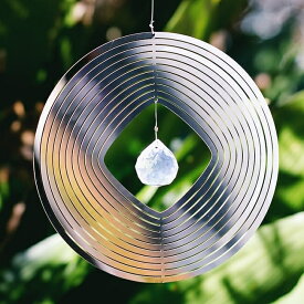 コスモスピナー 太陽で輝き風で動くモビール / 風車 かざぐるま 風鈴 ヨガ ウィンド アジアンなハンギング 飾り インテリア エスニック