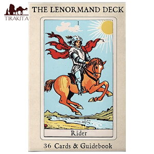 �y���������z THE GOLDEN LENORMAND �����̖閾���c���m���}�� Golden Dawn Lenormand Rider Edition (with I / �肢 �J�[�h �^���b�g �I���N�� �X�s���`���A�� ���{�� �V���{�����o�� ��p�֘A�S������ �R�[�q