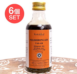 �y���������z 6�Z�b�g�zKOTTAKAL �j�[���u�����K�[�f�B �^�C���� Nilibhringadi tailam 200ML / �A�[�������F�[�_�I�C�� �}�b�T�[�W�I�C�� �V���_�[�� �R�b�^�J�� KOTTAKAL �u�����h�ŕ��� �T������p 