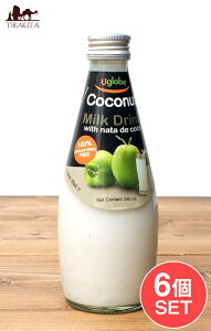 �y6�Z�b�g�z�R�R�i�b�c�~���N�h�����N �i�^�f�R�R���� �] Coconut Milk Drink With Nata de coco �yU globe�z / �o�W���V�[�h �^�C�e�B�[ �~���N�e�B �_�C�G�b�g �R�R�i�b�c���W �G�X�j�b�N���� �R�R�i