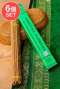 �y6�Z�b�g�zTibetan Flower Incense �`�x�^���t�����[�� / �`�x�b�g�� ���� �C���Z���X �`�x�b�g�̂��� �l�p�[�� �C���h �A�W�A �G�X�j�b�N