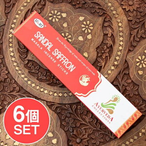 D�eART Ayurveda Collection�� SANDAL SAFFRON�� / ���� �C���Z���X �i�`������ �n�[�o�� �C���h �C���h�� �A�W�A �G�X�j�b�N