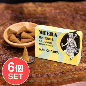 �y6�Z�b�g�zMeera �R�[���� Nag Champa �i�i�O�`�����p�j�̍��� / Mirabai �C���Z���X ���� �C���h�̃R�[���� �A�W�A �G�X�j�b�N