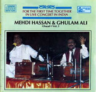 Mehdi Hassan and Ghulam Ali Ghazal Vol. 3 / Hindusthan Musical インド古典声楽 インド音楽CD ボーカ…