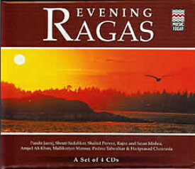 【送料無料】 EVENING RAGAS 4 CDs / Music Today コンピレーション インド音楽CD 民族音楽