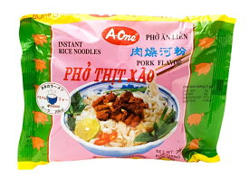 ベトナム フォー (袋） 【A One】 ポーク味 / ベトナム料理 ph? インスタント麺 One（エーワン） ベトナム食品 ベトナム食材 アジアン食品 エスニック食材