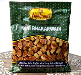 インドのお菓子 Mini Bhakarwadi ミニバッカルワリ / ハルディラム ハルディラム(Haridiram's) インスタント スナック アジアン食品 エスニック食材