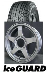 【ジムニー用スタッドレス付きホイール4本SET！】ヨコハマ スタッドレス ice GUARD SUV G075 175/80R16（2023年製造品）とオフパフォーマーRT-5N+2 ダークガンメタ2　送料無料 代引き不可商品