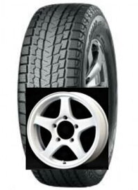 【ジムニー用スタッドレス付きホイール4本SET！】ヨコハマ スタッドレス ice GUARD SUV G075 175/80R16(2023年製造品）とオフパフォーマーRT-5N+2 ナチュラルホワイト2　送料無料 代引き不可商品