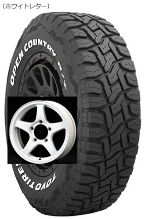 楽天市場】【ジムニー専用・ホイール付き4本セット】TOYO オープン 