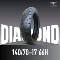 140/70-17 66H Diamond ダイヤモンド バイクタイヤ チューブレス 1本 送料無料