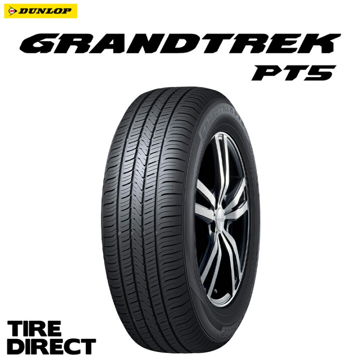 楽天市場】新品 ダンロップ GRANDTREK PT5 235/60R18 107V DUNLOP 