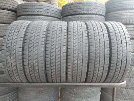 P976-13 【中古】{送料無料} 215/70R17.5 冬6本 スタッドレス LT 118/116L 215/70-17.5 215-70-17.5 ブリヂストン ブリザック W979 チューブレス