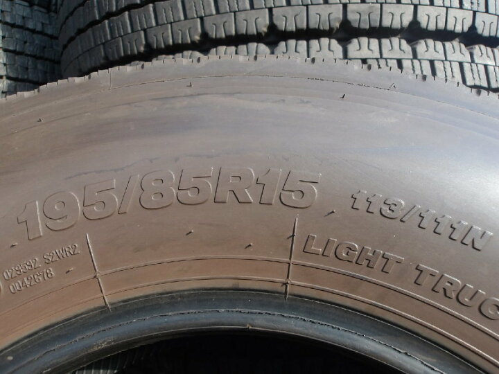 楽天市場】L90-9 【中古】{送料無料} 195/85R15 夏6本セット サマー 