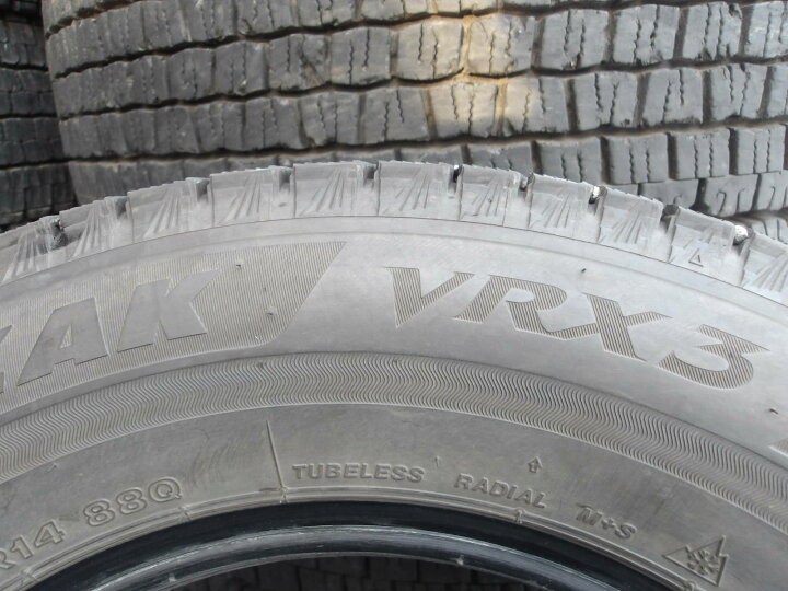楽天市場】N907-13 【中古】{送料無料} 185/70R14 冬2本セット 