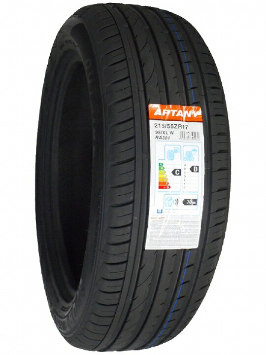 楽天市場】【タイヤ交換可能】4本セット 215/55R17 2024年製造 新品 