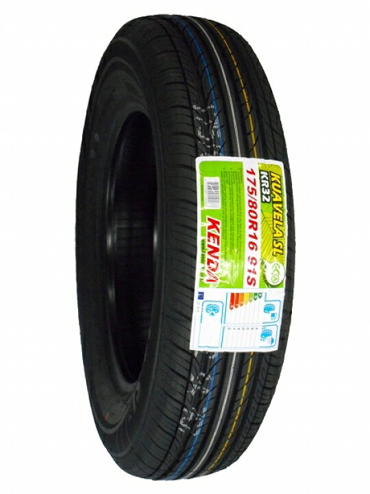 楽天市場】【タイヤ交換可能】4本セット ケンダ KENDA KR32 175/80R16 