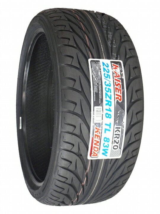 楽天市場】【タイヤ交換可能】ケンダ KENDA KR20 225/35R18 2026年製造 