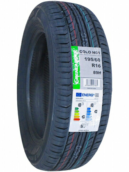 楽天市場】【タイヤ交換可能】4本セット 195/60R16 2024年製造 新品 