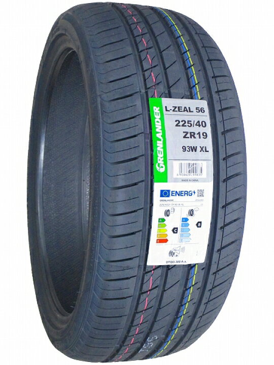 楽天市場】【タイヤ交換可能】4本セット 225/40R19 2024年製造 新品 