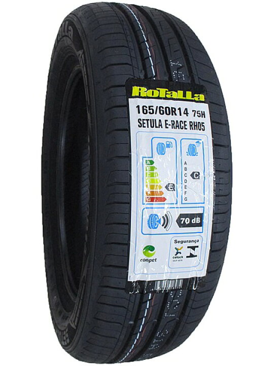 楽天市場】4本セット 165/60R14 2026年製造 新品サマータイヤ RoTaLLa 