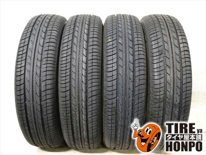 ブリヂストン Ecopia 165/70R14 81S 中古タイヤ×4本セット