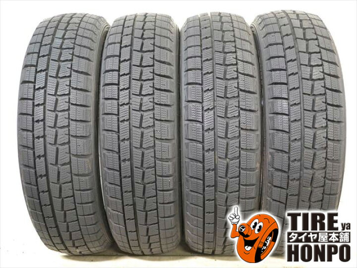 楽天市場】中古タイヤ 4本セット 165/55R14 72Q ダンロップ ウインター 