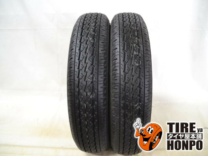 楽天市場】中古タイヤ 2本セット 145/80R12 80/78N ブリヂストン K370 