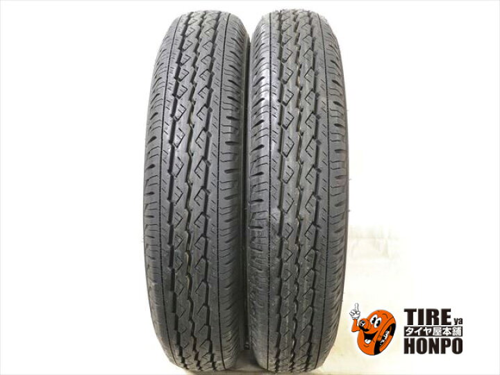 楽天市場】中古タイヤ 2本セット 145R12 6PR ブリヂストン R670 未使用 