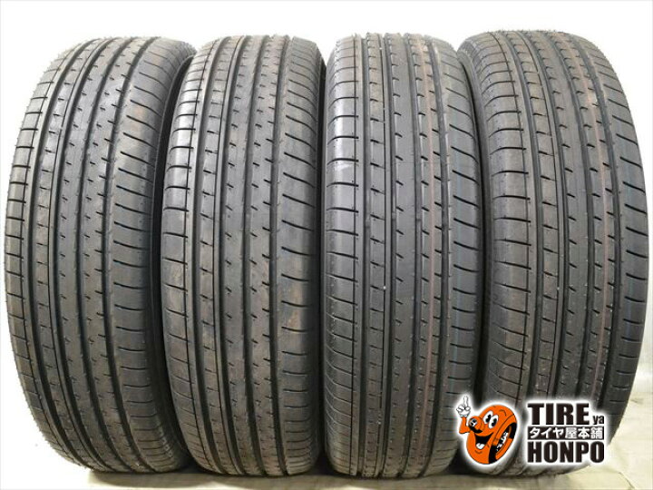 中古 ヨコハマ にげる タイヤ 4本セット 235/60R18 103H【 ブルー 