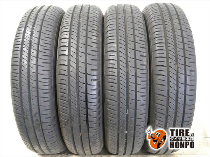 ブリヂストン Ecopia 165/70R14 81S 中古タイヤ×4本セット