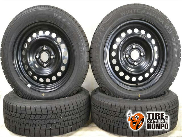 楽天市場】中古タイヤ 4本セット 185/60R15 84Q ダンロップ ウィンター 