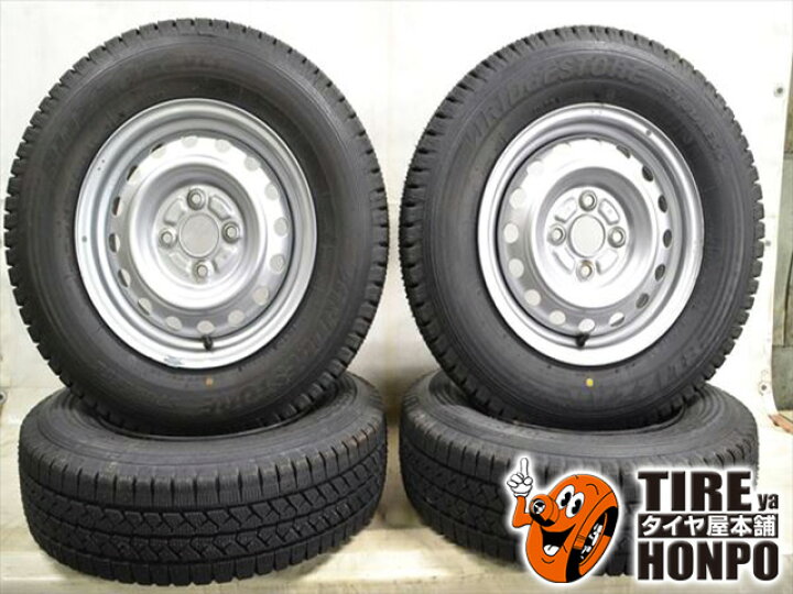 楽天市場】中古タイヤ 4本セット 165R13 6PR ブリヂストン ブリザック 