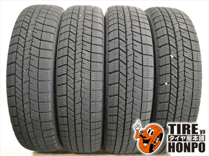 楽天市場】中古タイヤ 4本セット 155/65R14 75Q ダンロップ ウィンター 