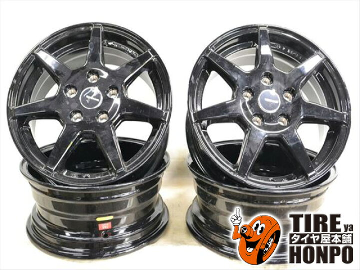 楽天市場】中古アルミホイール 4本セット 15インチ TECMAG TYPE 207R 