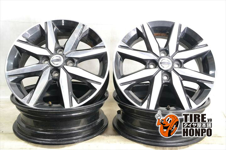 楽天市場】中古アルミホイール 4本セット 15インチ 日産 デイズ 