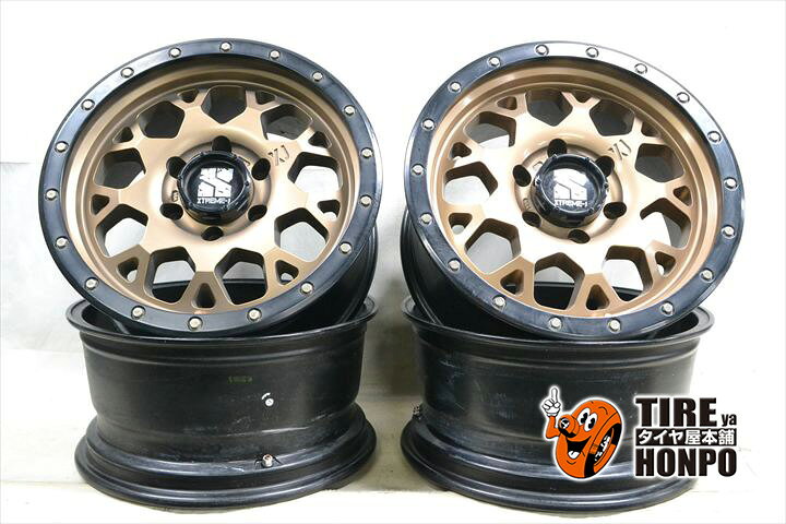 楽天市場】中古アルミホイール 4本セット 17インチ MLJ XTREME-J XJ04 