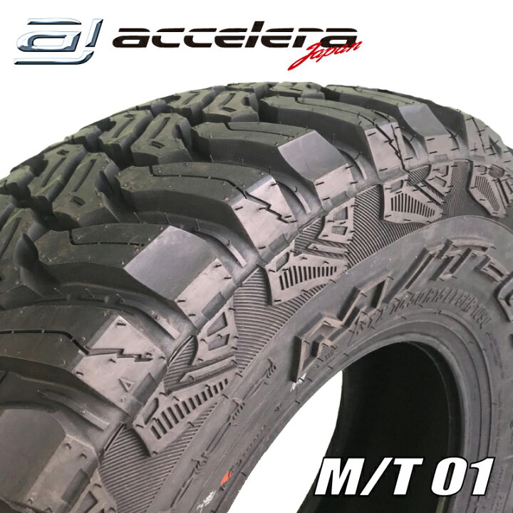 楽天市場】185/85R16 LT 105/103L アクセレラ M/T-01 ジムニー オフ 