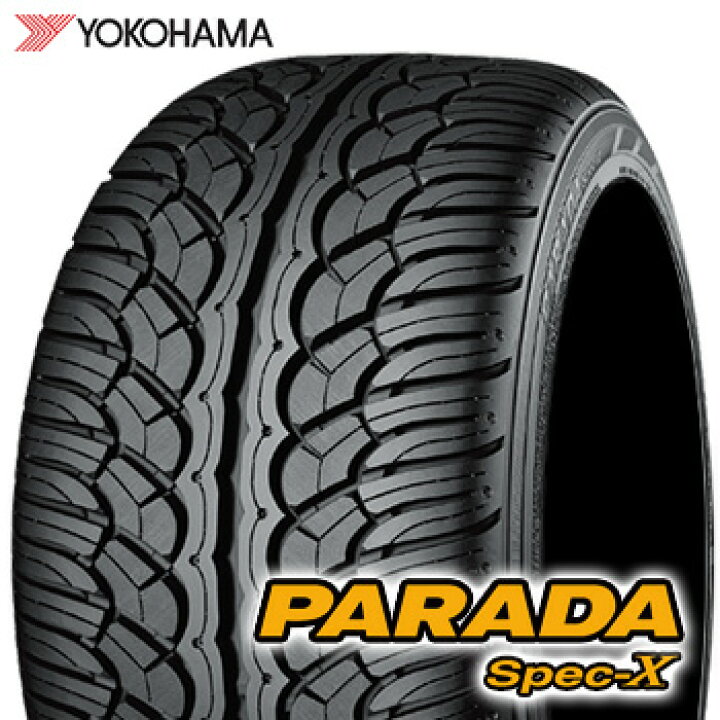 楽天市場】245/50R20 102V ヨコハマ PARADA Spec-X PA02 サマータイヤ 