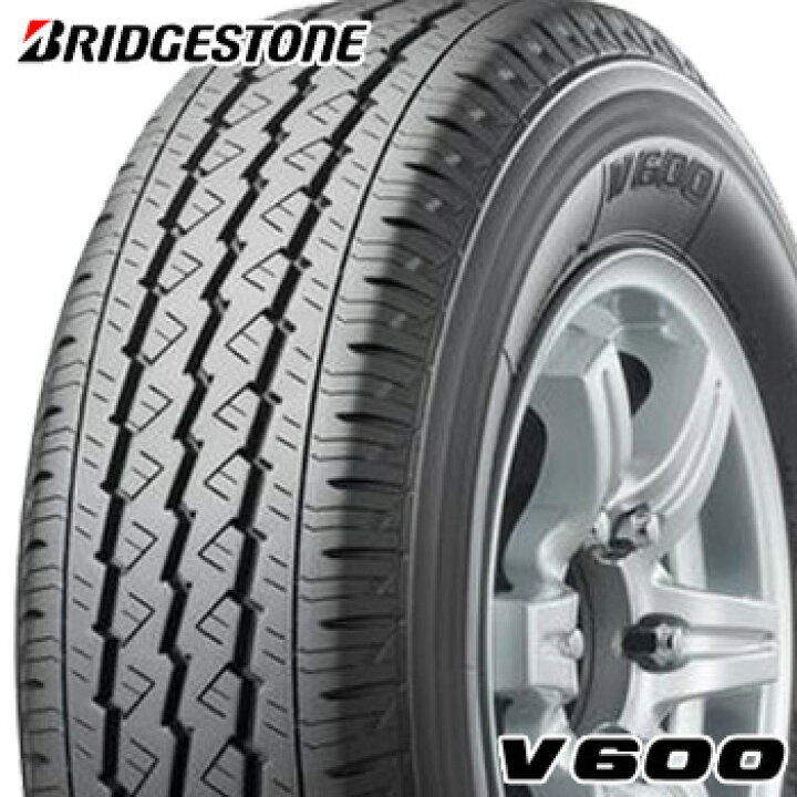 楽天市場】【タイヤ交換対象】 195/80R15 107/105L ブリヂストン V600  