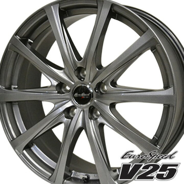 楽天市場】16-6.5J マナレイ ユーロスピードV25 新品 アルミホイール 