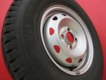 楽天市場】adバン スタッドレスタイヤ 165r13 6pr ホイールセットの通販