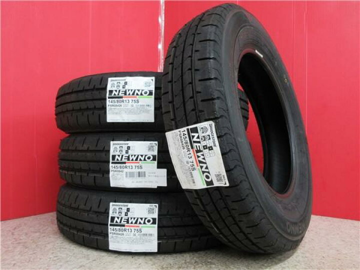 楽天市場】特価 新品 4本 ブリヂストン NEWNO ニューノ 145/80R13 